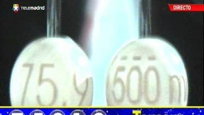 El tercer premio ha recaído en el 75.913, vendido íntegramente en Madrid