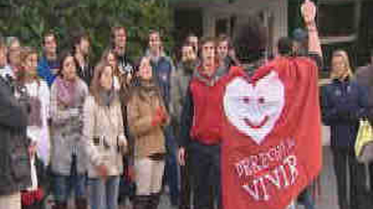 Derecho a vivir concentración