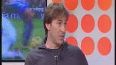 Futre y Martín Vázquez calientan el derby en Telemadrid