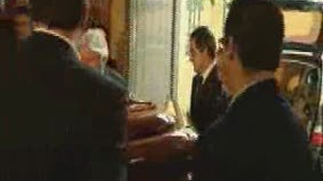 Un piano preside la capilla ardiente de Augusto Algueró en la sede de la SGAE