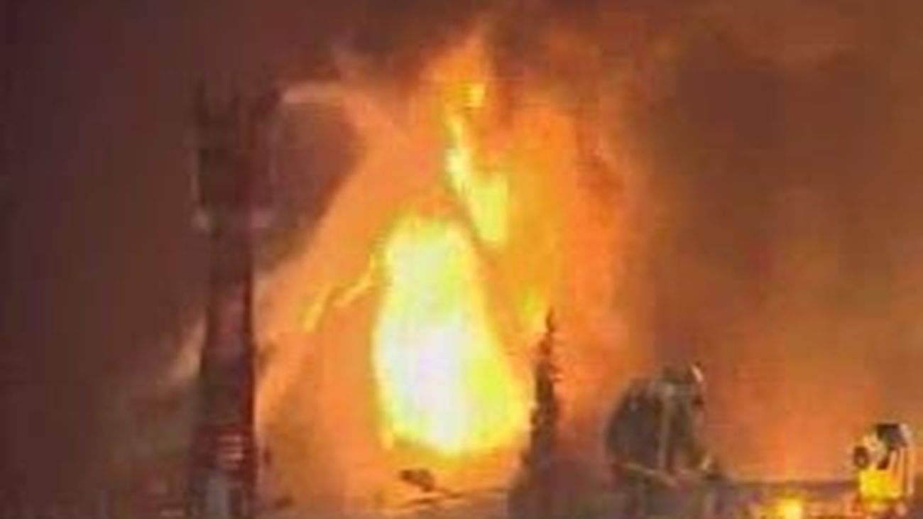 El Leroy Merlin de Majadahonda destruido por un incendio tardará un año en reconstruirse