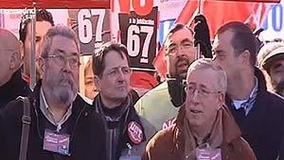 CC.OO avisa de que si no hay acuerdo en pensiones antes del lunes habrá "confrontación"