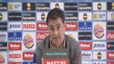 Míchel: "Mañana decidiremos si Gavilán juega el sábado"