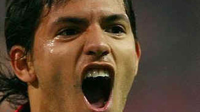 Mancini cree que el fichaje de Agüero por el Manchester City está cercano