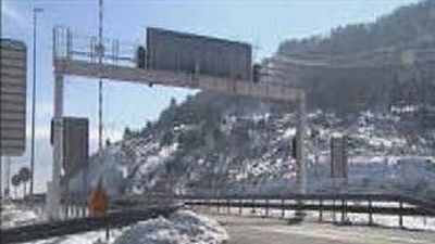 Entra en funcionamiento el radar de tramo del túnel de Guadarrama