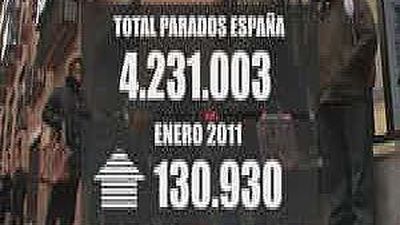 El paro subió en enero en 130.930 personas,  hasta superar los 4,2 millones