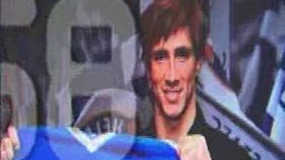 Primer entrenamiento de Fernando Torres con el Chelsea