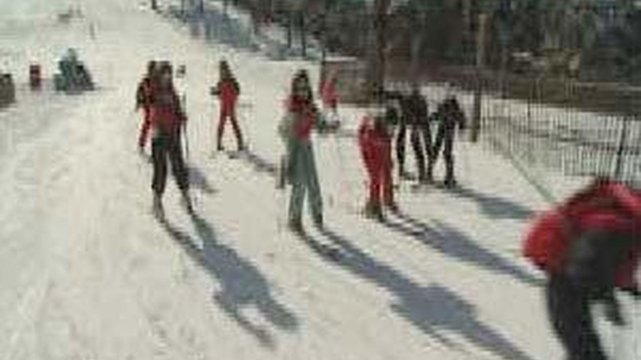 Un día de esquí inmejorable