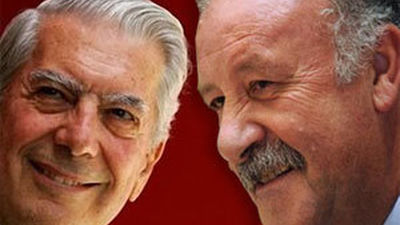 El Rey otorga el título de Marqués  a Del Bosque y Vargas Llosa