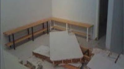 El Ayuntamiento de Leganés investiga el derrumbe en un polideportivo que hirió a dos jóvenes