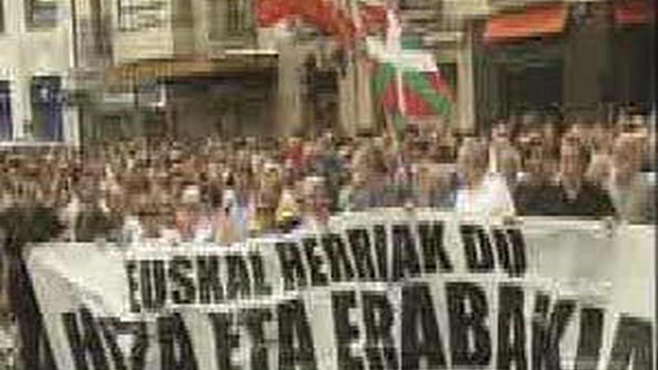 "No es aceptable que se acepte a Eta en las elecciones"