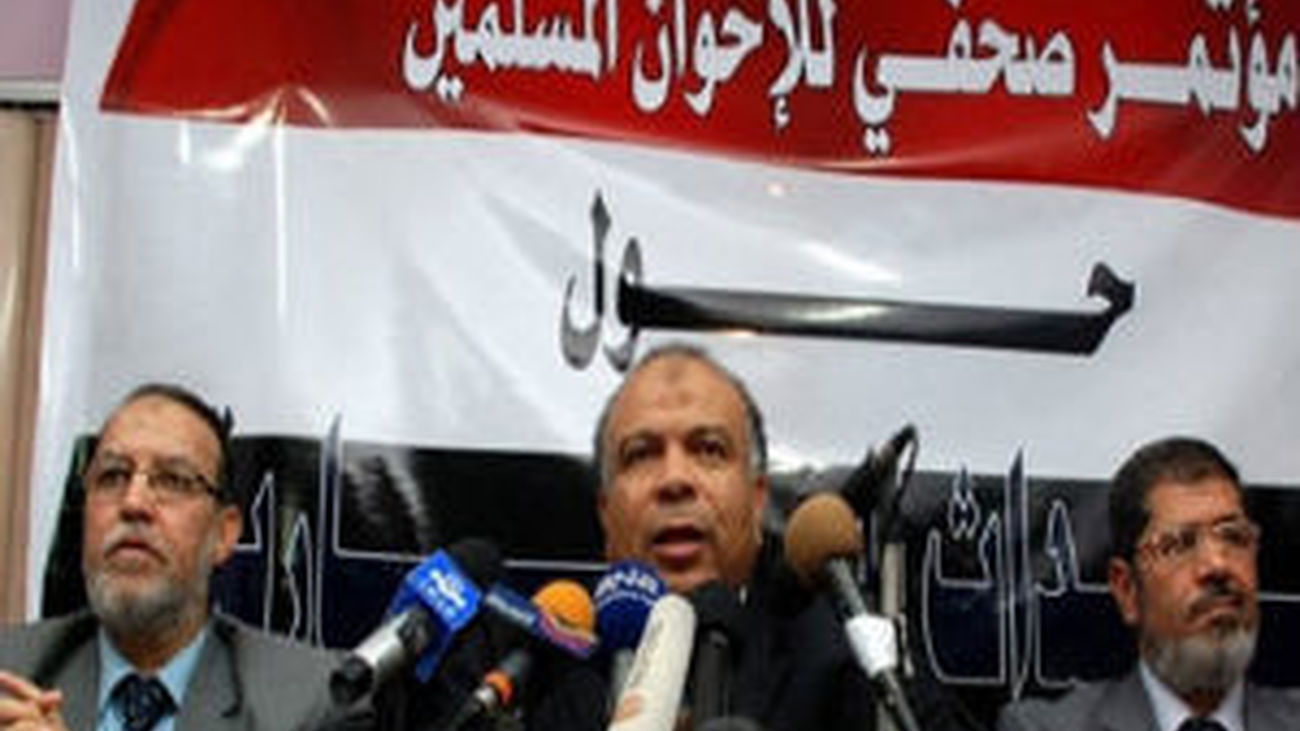 Representantes de la oposición en Egipto