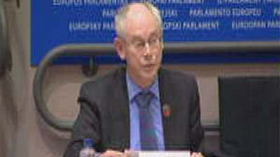 Van Rompuy ve "inaceptable" que España tenga un paro  juvenil del 46,2%