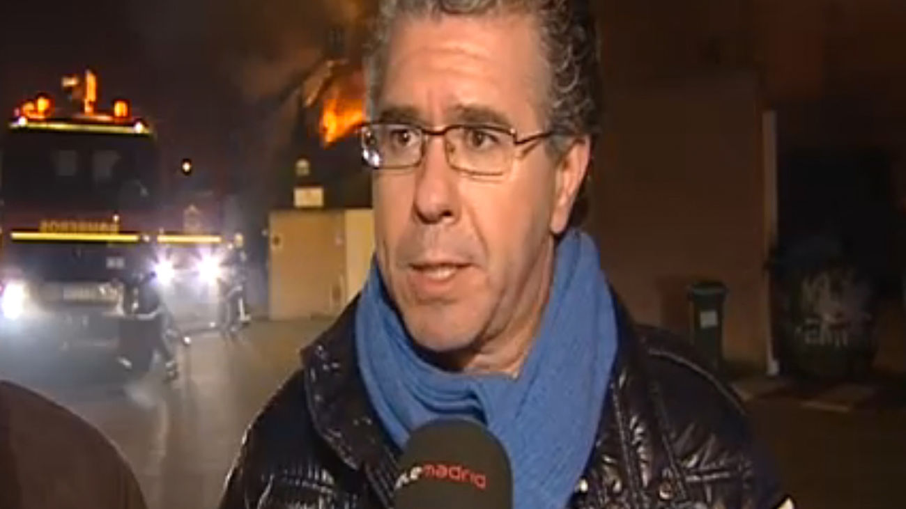 Un incendio en una casa okupa