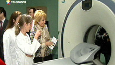 Aguirre inaugura la ampliación del Hospital de El Escorial