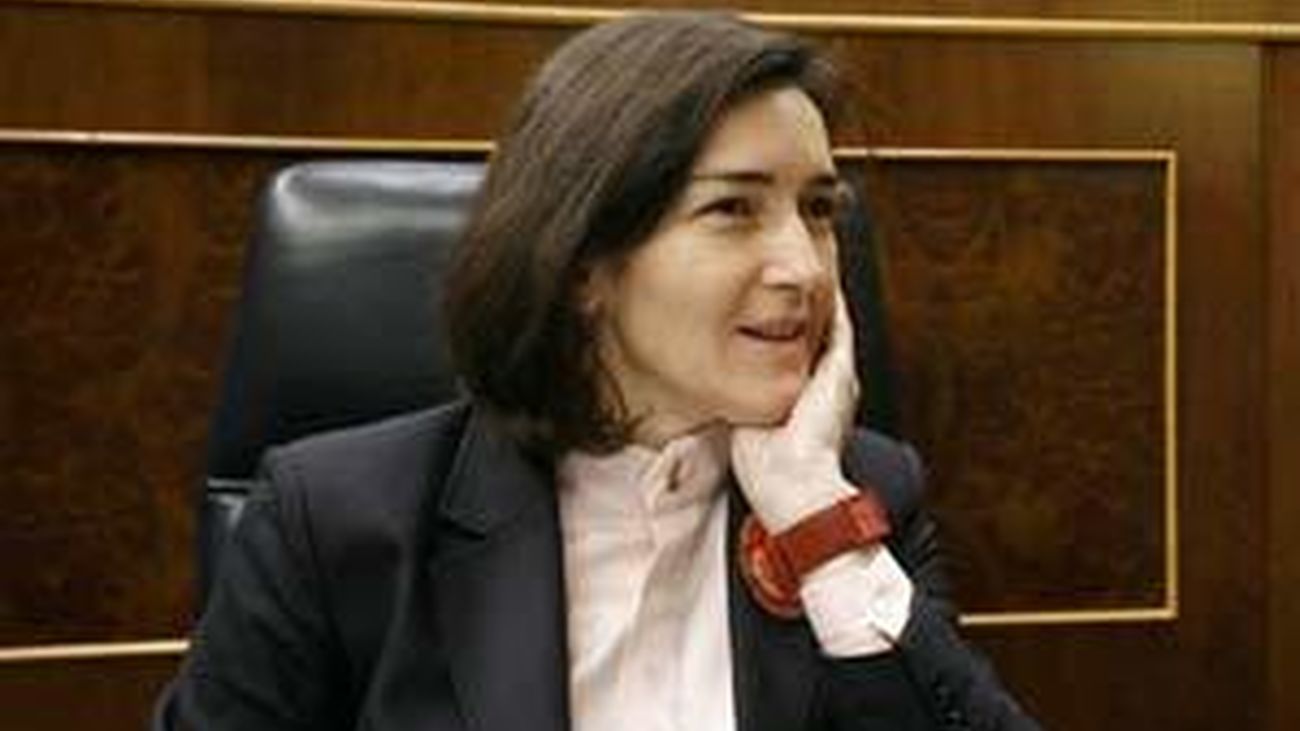La ministra de Cultura Ángeles González-Sinde