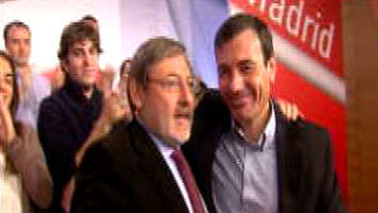 Tomás Gómez y Jaime Lissavetzky