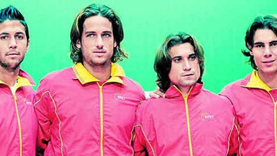 Copa Davis: Nadal, Ferrer, Verdasco y Feliciano López, equipo español frente a Francia