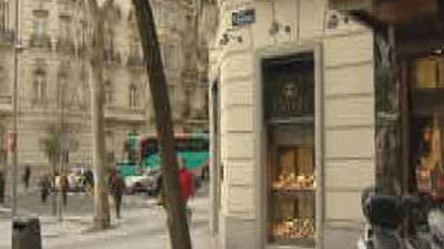 Detenido en su huida el atracador de una joyería en plena milla de oro de Madrid