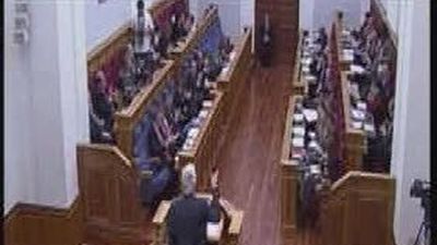 Bronca en el parlamento de Castilla la Mancha al llamar Barreda traidores al PP