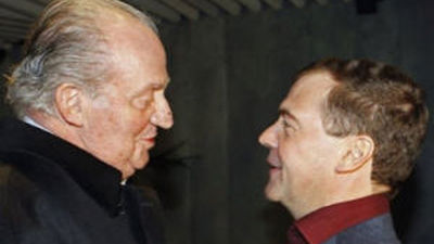 El rey Juan Carlos I destaca la voluntad común de ensanchar las relaciones ruso-españolas