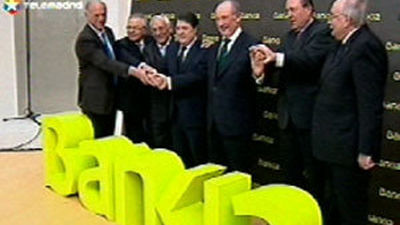 Bankia será la marca del banco de Caja Madrid con otras seis cajas