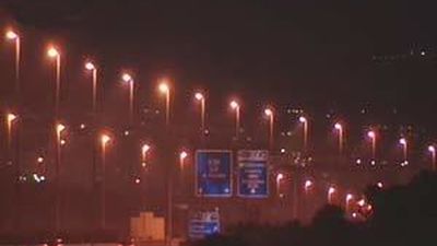 Fomento tardaría diez años en amortizar la inversión en la instalación de leds en la M-40