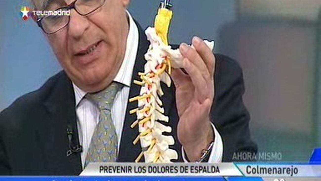 Prevenir dolores de espalda