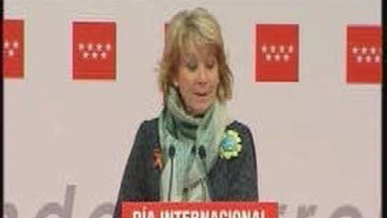 Aguirre cree que los poderes públicos han "fallado"  a la última víctima de violencia de género en Madrid