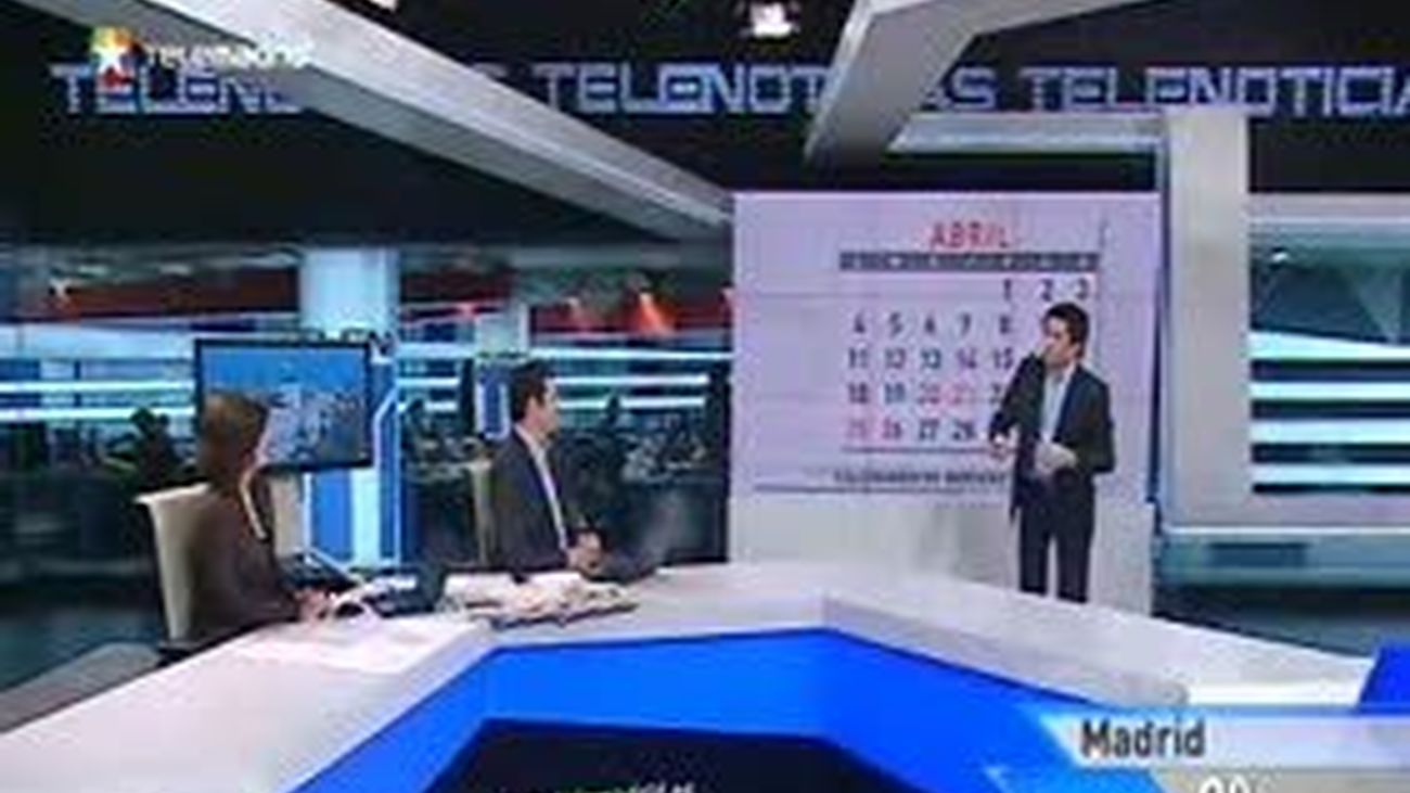 Calendario de la huelga de AENA