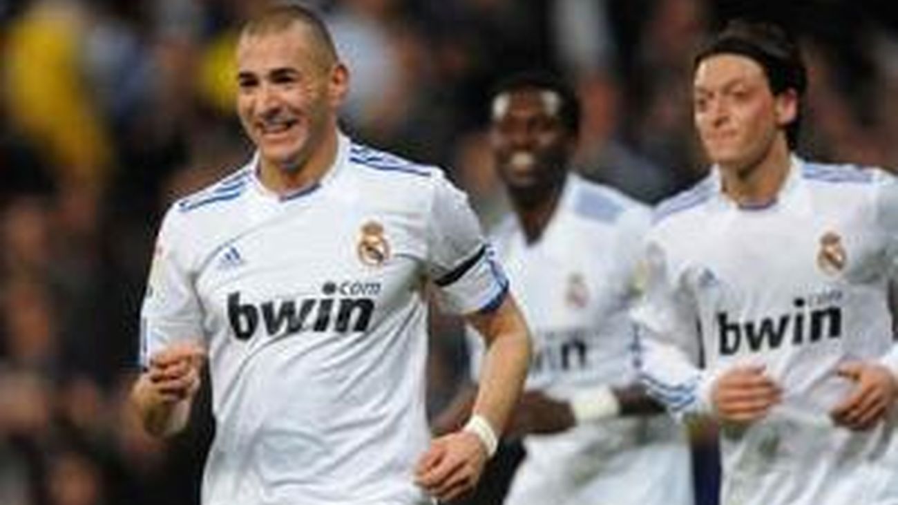 El Real Madrid derrotó 2-0 a un Hércules elegante al que le faltó pegada