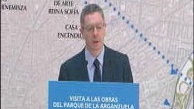 El proyecto Madrid Río permite triplicar el espacio  del parque de la Arganzuela, a punto de concluir