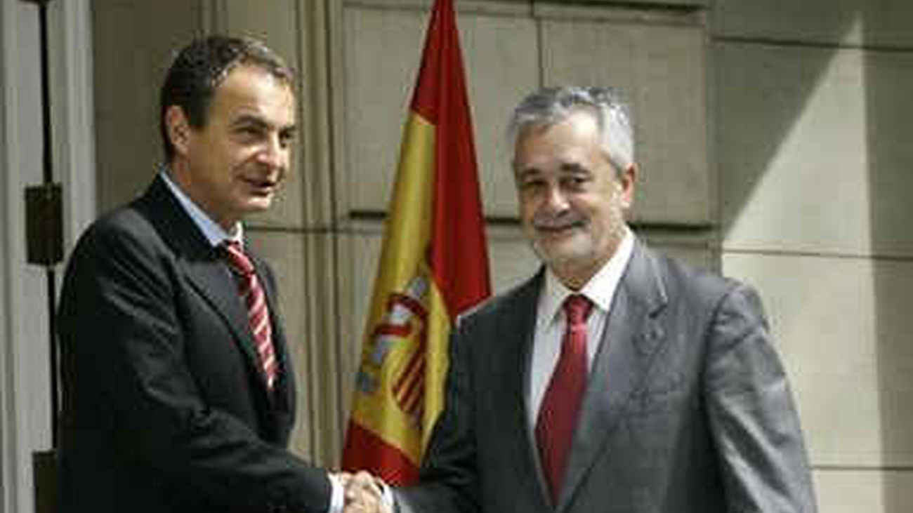Griñán se reúne  con Zapatero para abordar soluciones tras la sentencia  sobre el Guadalquivir