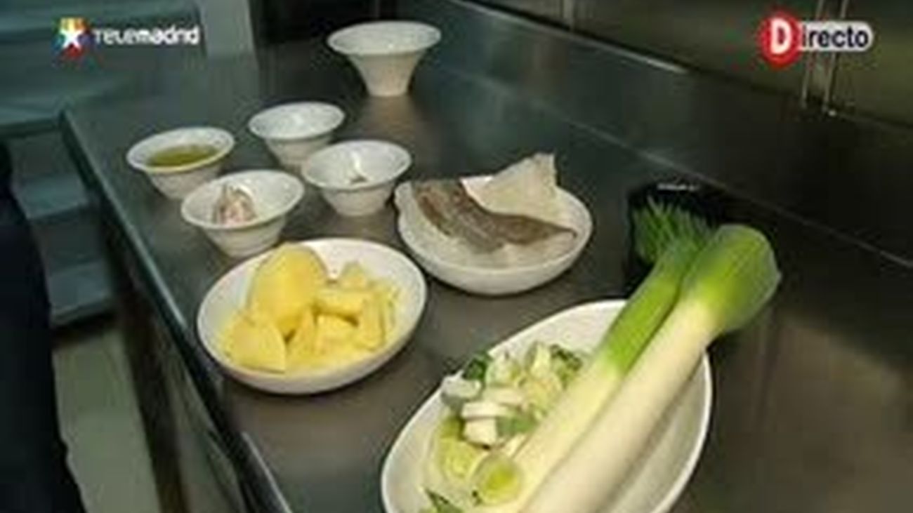 Receta de purrusalda de bacalao