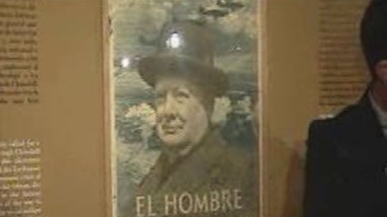 Se inaugura la exposición 'Caminando con  el destino. Winston Churchill y España: 1874-1965'