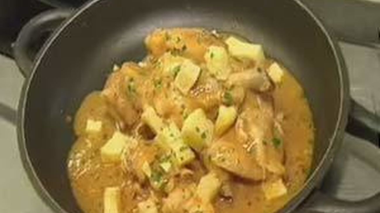 Receta del capón al chilindrón