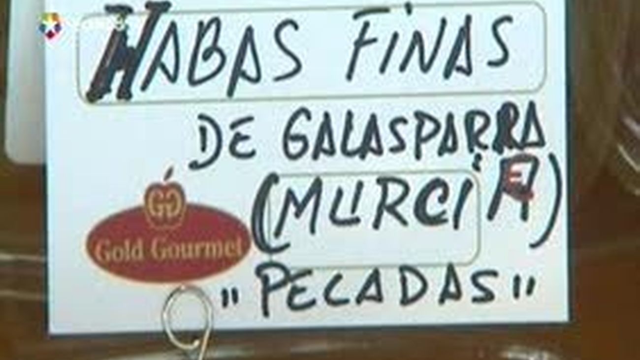 Frutas y verduras de primavera