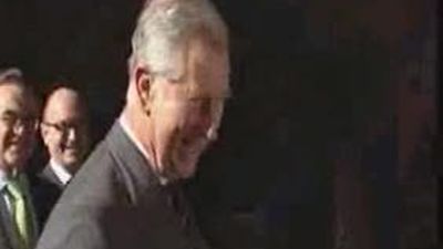 Sevilla agasaja al Príncipe de Gales y a su esposa