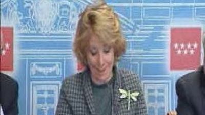 Aguirre: "Madrid está preparada para salir de la crisis"