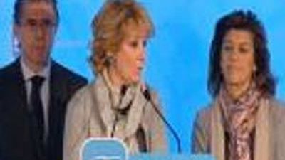 Aguirre: la única reacción del PSOE a la crisis es cambiar la cara electoral