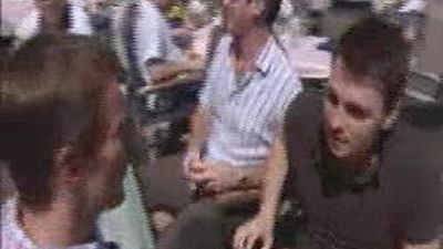 Los seguidores del Tottenham toman el centro de Madrid