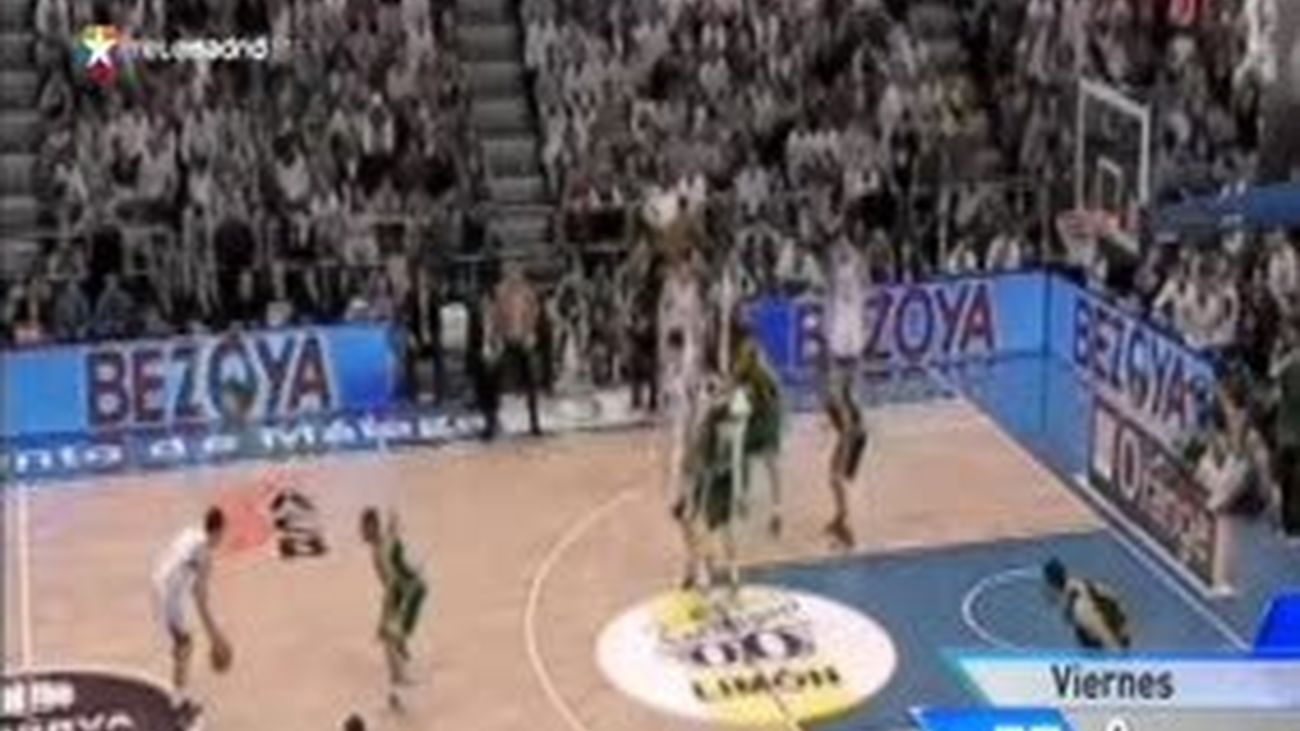 Emocionante final de partido entre Real Madrid-Valencia