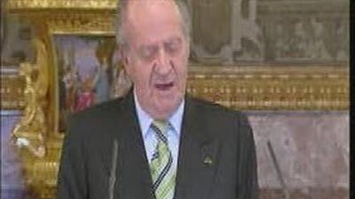 El Rey apoya las reformas de Santos y garantiza una inversión española "estable" en Colombia