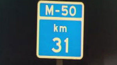 Muere una mujer atropellada por un vehículo en la M-50