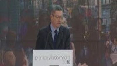 Plácido Domingo recibe el Premio Villa de Madrid de Proyección Internacional