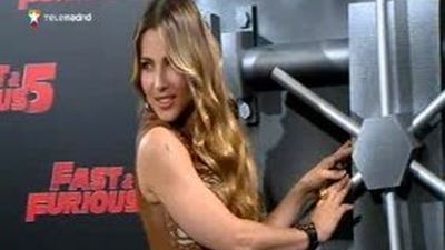 Los protagonistas de la quinta entrega de Fast and Furious en Madrid