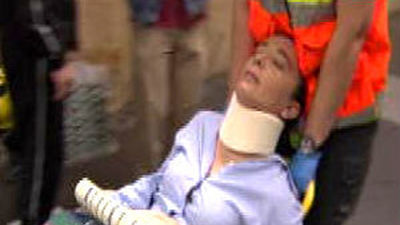 Dieciocho heridos al chocar dos trenes en un túnel de Barcelona