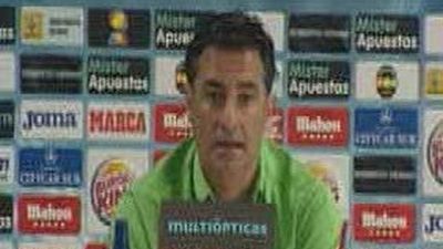 Míchel: "Mis jugadores ponen el alma en contadas ocasiones"