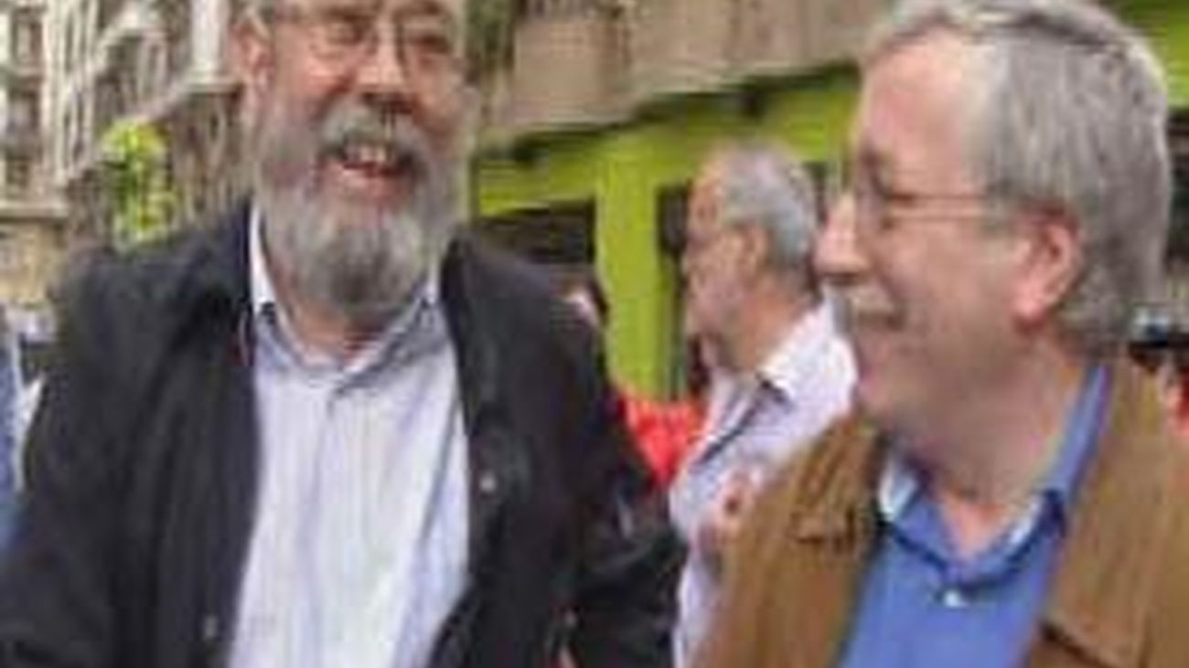 Toxo y Méndez aseguran que este año  "hay 4.910.200 razones más" para salir a la calle