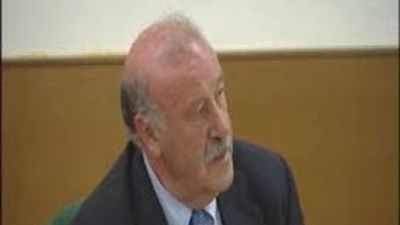 Del Bosque: "Soy un convencido de las buenas relaciones entre jugadores"